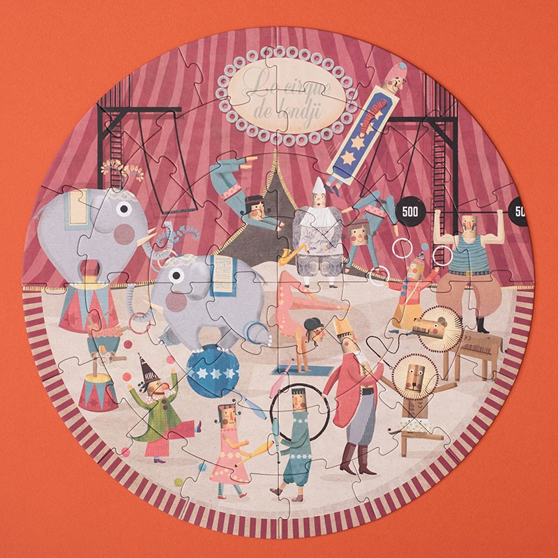 Londji Circus Round Puzzle | 36 Pieces