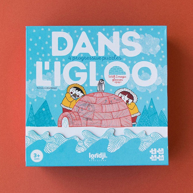 Londji Dans L'Igloo | 4 Progressive Puzzles