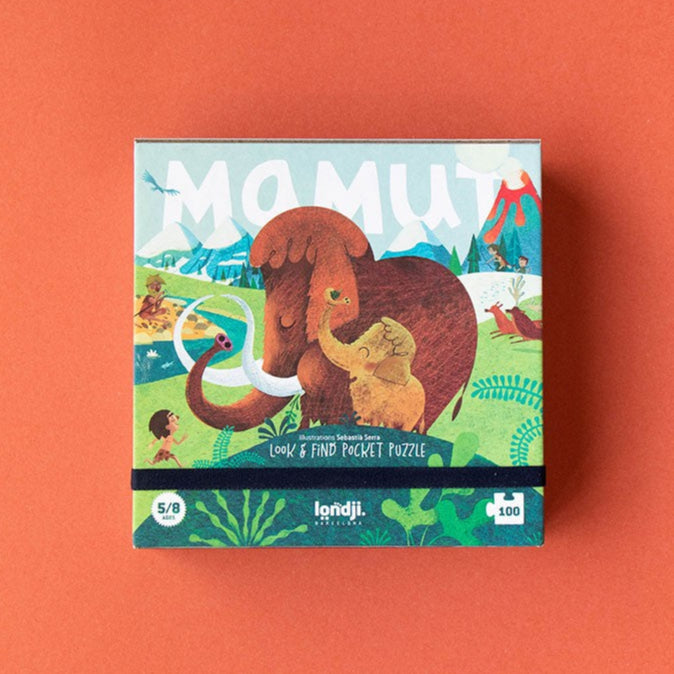 Londji Mamut Pocket Puzzle | 100 Pieces