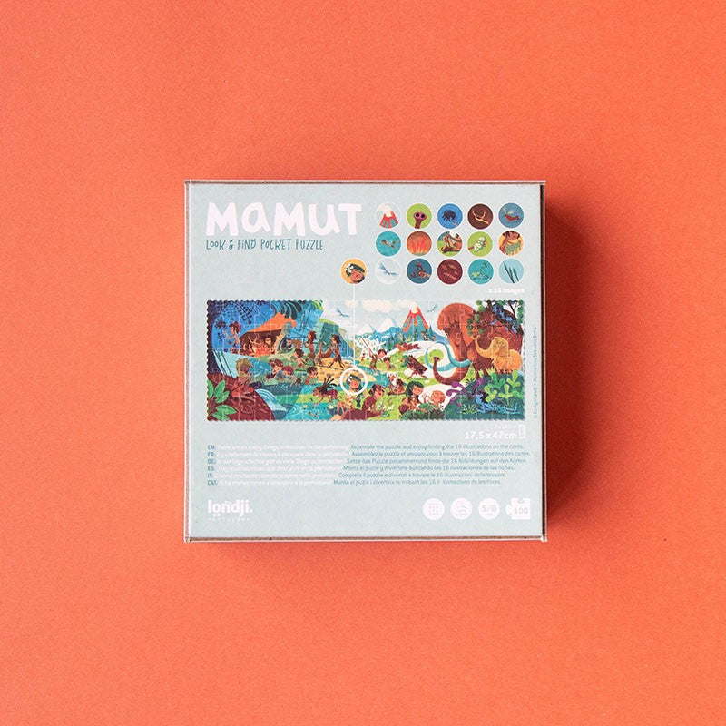 Londji Mamut Pocket Puzzle | 100 Pieces