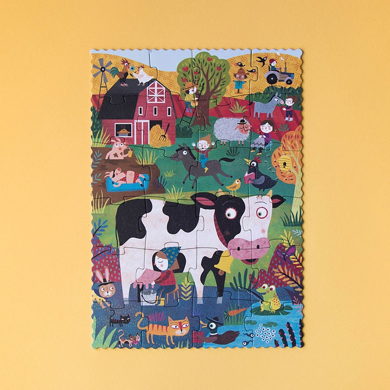 
                      
                        Londji My Little Farm Pocket Puzzle | 24 Pieces
                      
                    