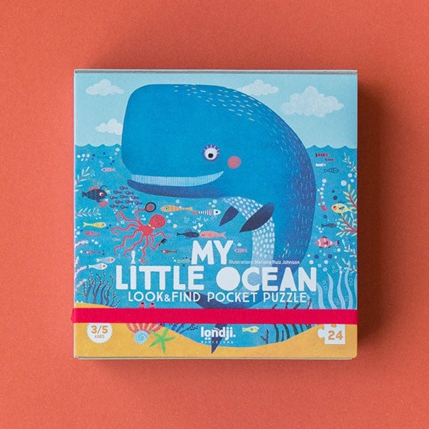 
                      
                        Londji My Little Ocean Pocket Puzzle | 36 Pieces
                      
                    