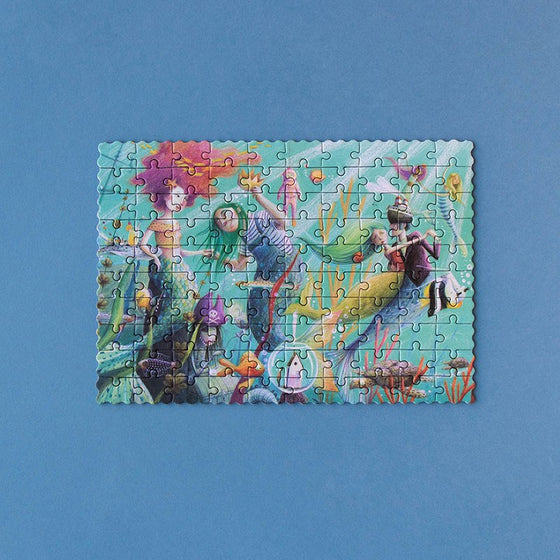 Londji My Mermaid Pocket Puzzle | 100 Pieces