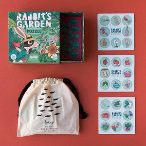 Londji Rabbit's Garden Puzzle | 24 Pieces
