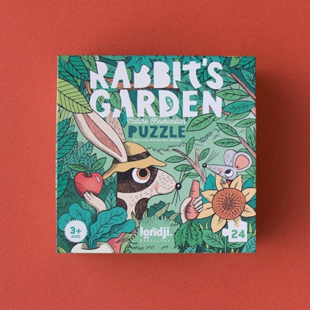 Londji Rabbit's Garden Puzzle | 24 Pieces