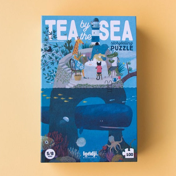 
                      
                        Londji Tea by the Sea Puzzle | 100 Pieces
                      
                    