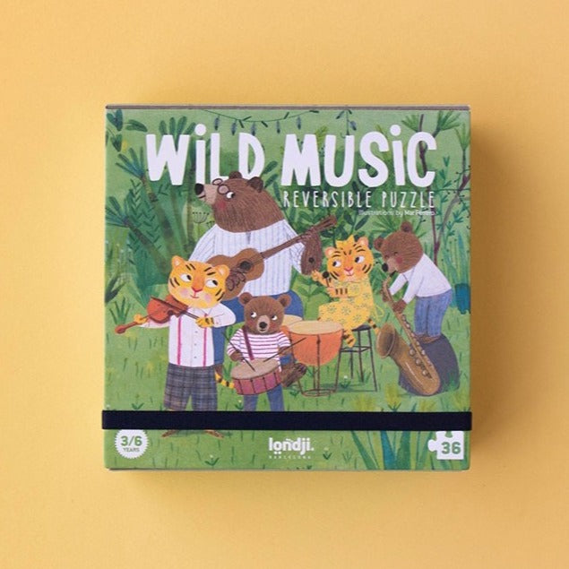 Londji Wild Music Pocket Puzzle | 36 Pieces