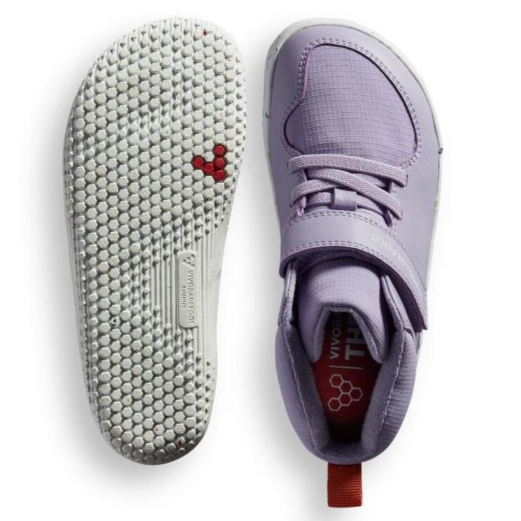 Vivo Barefoot Vivobarefoot Kids Primus Ludo Hi - Lilac