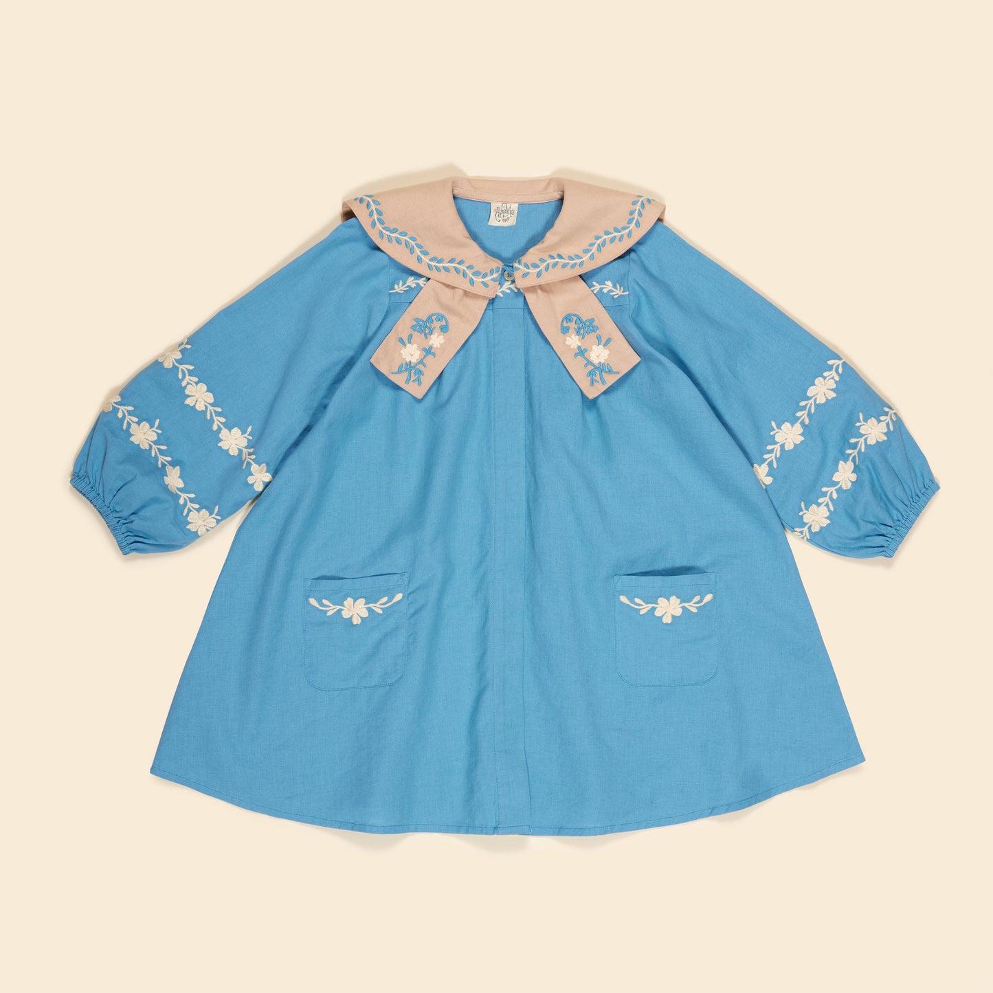 Apolina Maggie Sailor Dress - Nordic Blue