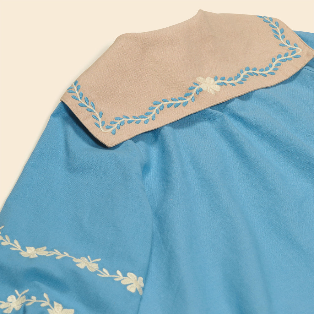 Apolina Maggie Sailor Dress - Nordic Blue