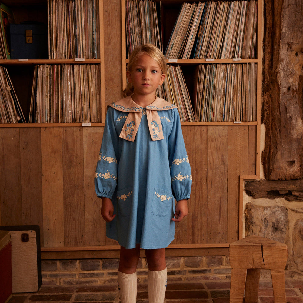 
                  
                    Apolina Maggie Sailor Dress - Nordic Blue
                  
                