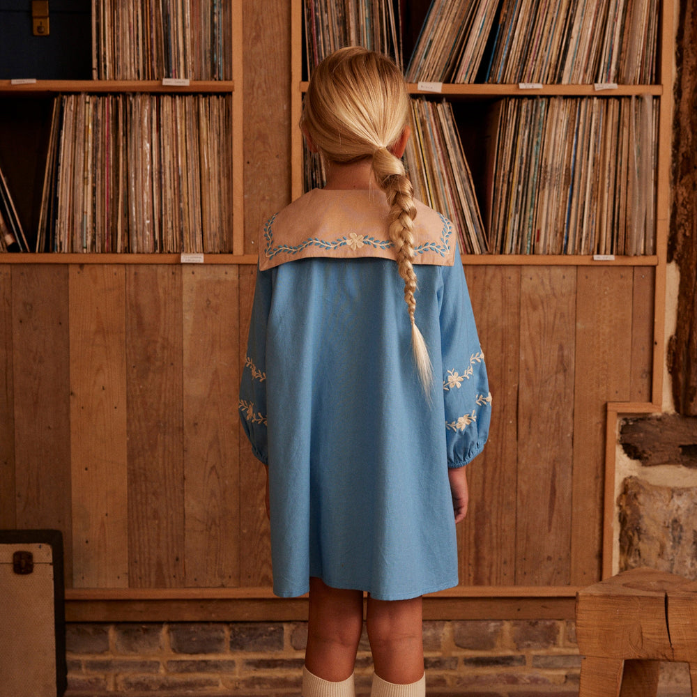 
                  
                    Apolina Maggie Sailor Dress - Nordic Blue
                  
                