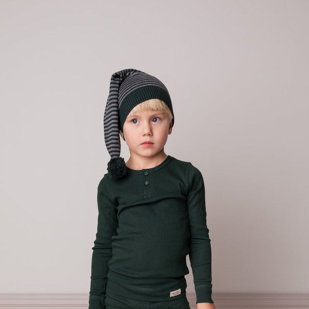 
                  
                    MarMar Copenhagen Alfen Hat - Dark Leaf Stripe
                  
                
