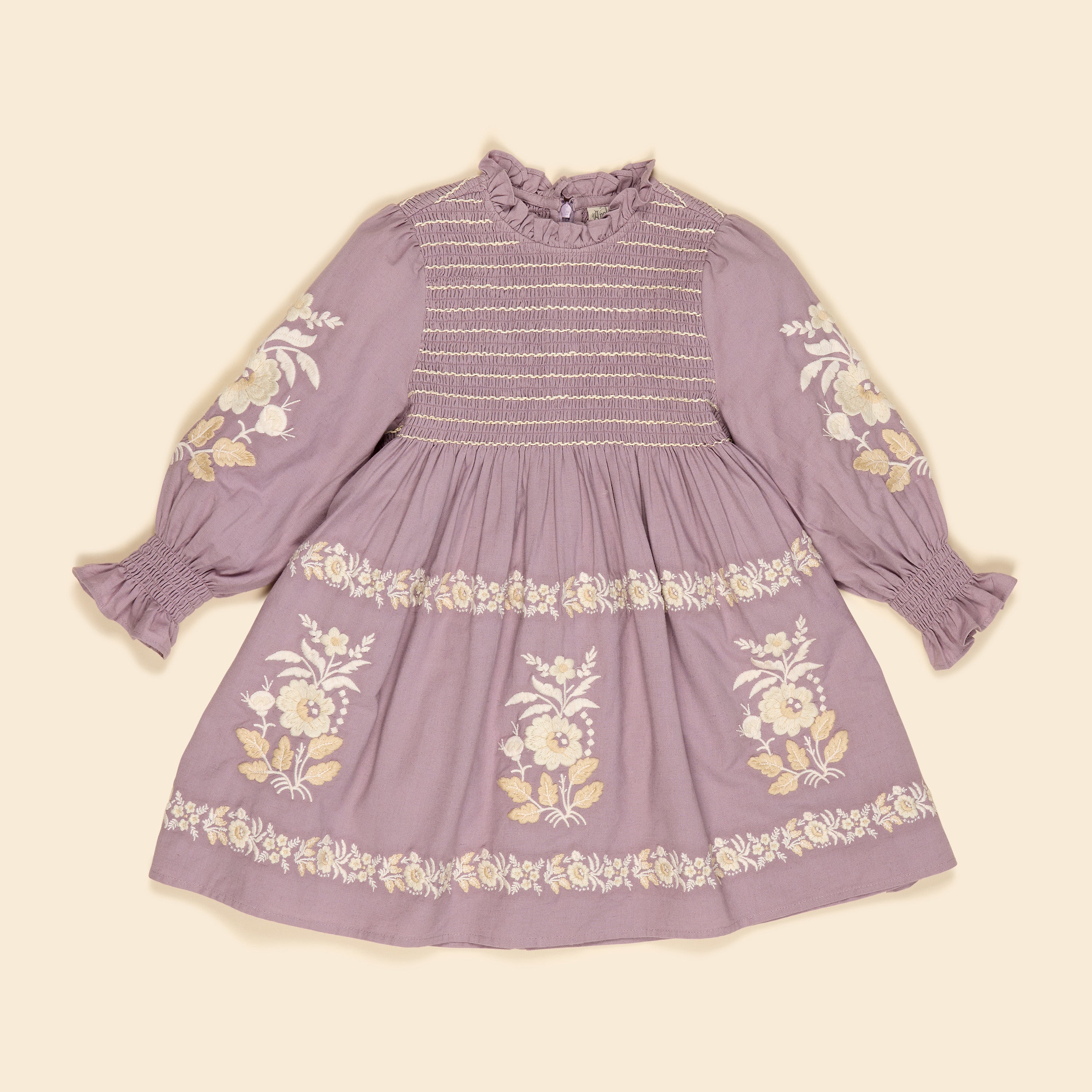 Apolina Mia Dress - Dusky Lavender – SMALL-FOLK