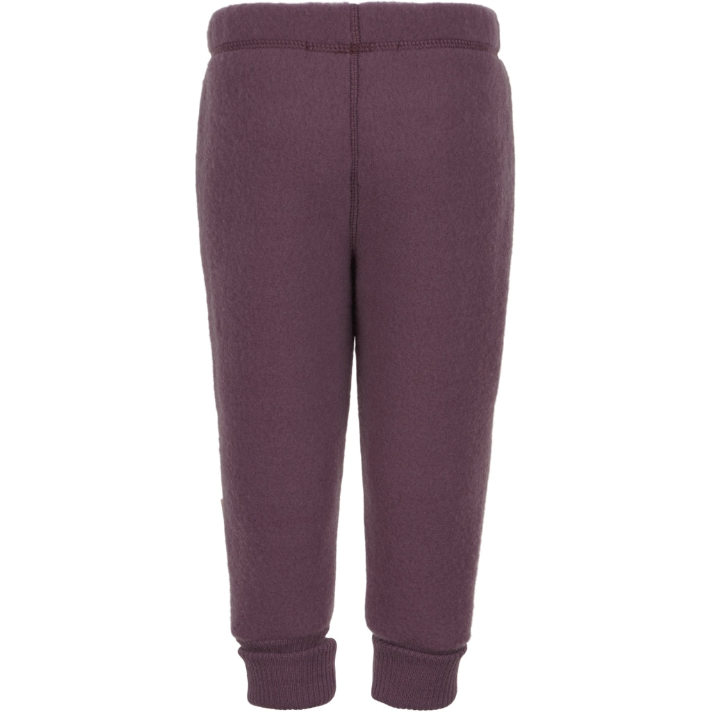 MIKK-LINE Wool Fleece Trousers - Huckleberry