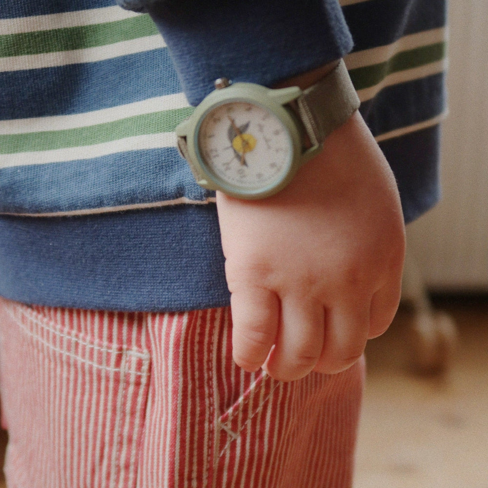 Konges Sløjd Kids Analogue Wrist Watch - Lemon