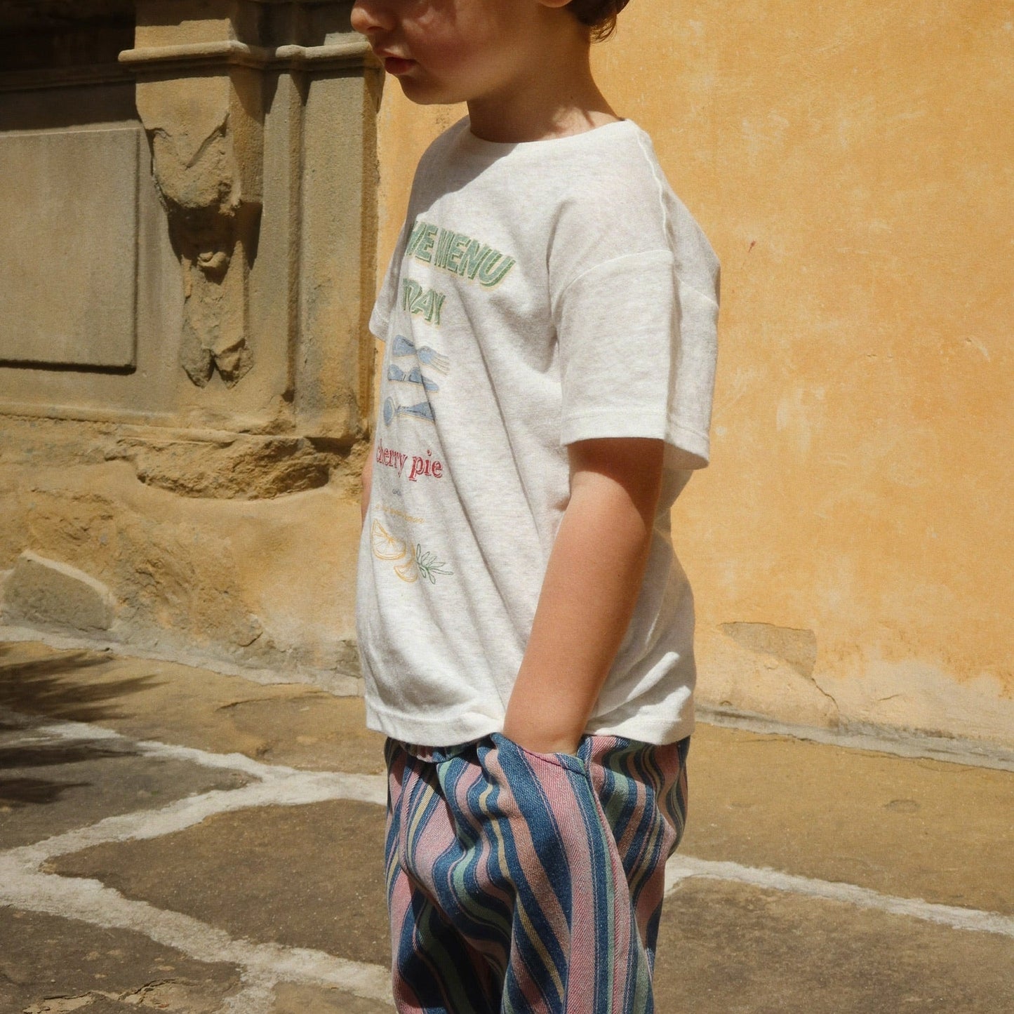 Konges Sløjd Magot Frill Pants - Miami Stripe