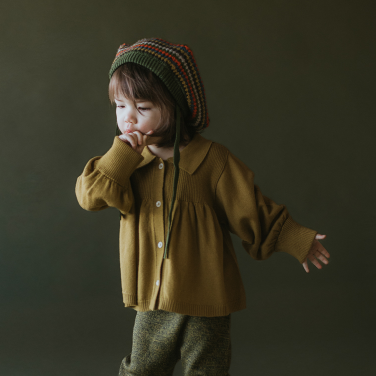 Mabli Knits Artist Smock - Moss