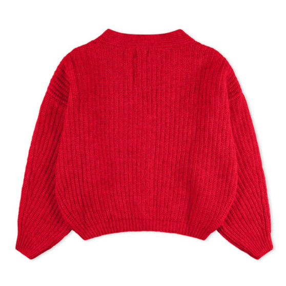 Matona Women's Wool/Organic Cotton Knit Cardigan