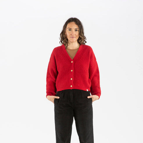 
                  
                    Matona Women's Wool/Organic Cotton Knit Cardigan
                  
                