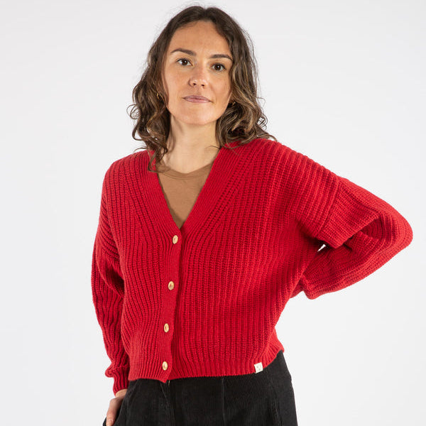 
                  
                    Matona Women's Wool/Organic Cotton Knit Cardigan
                  
                