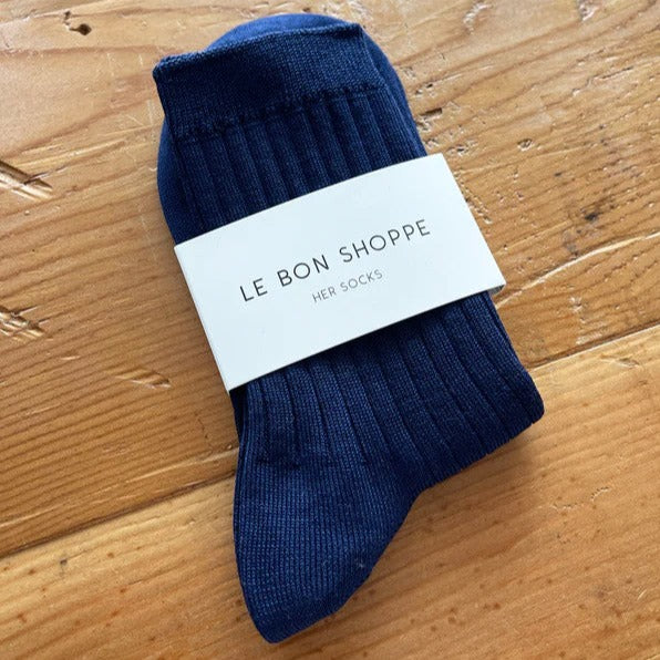 Le Bon Shoppe Women's Her Socks - Midnight