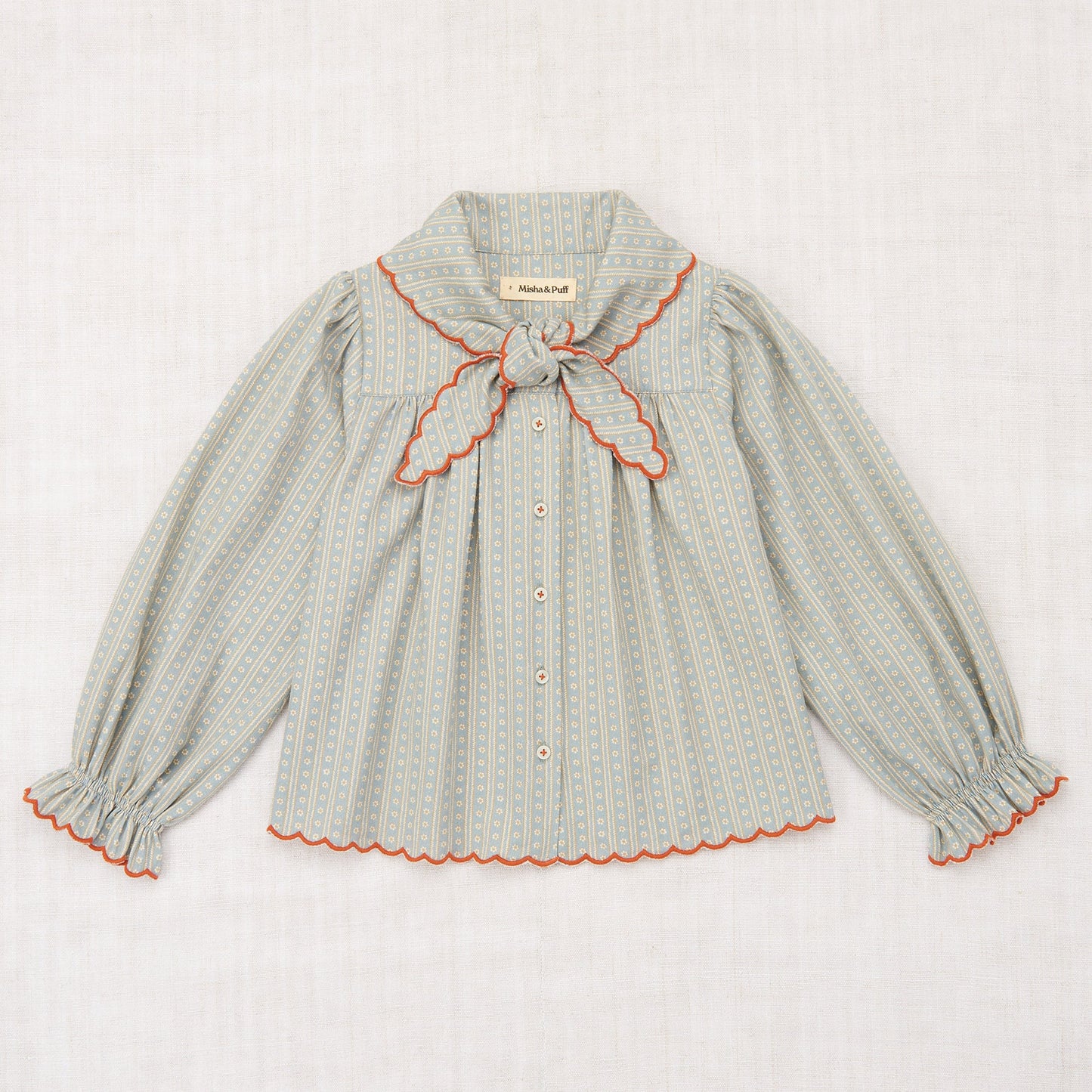 Misha & Puff Miki Top - Overcast Little House Floral