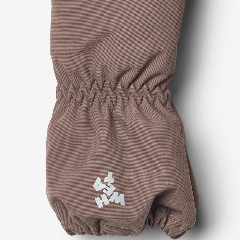 Wheat Clothing Mittens Monta - Plum Truffle