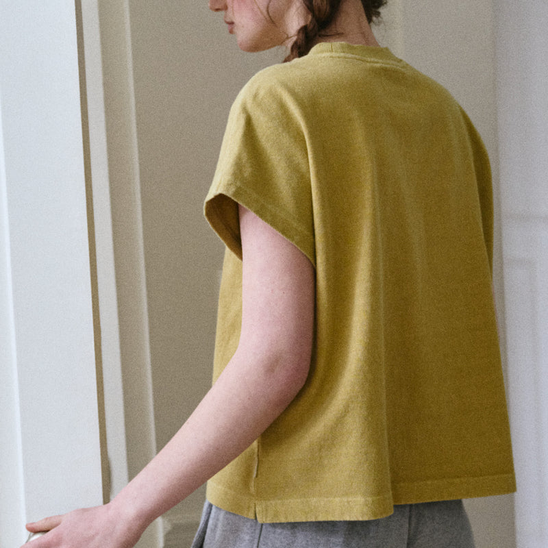 Le Bon Shoppe Women's 'Jeanne' Tee - Ochre