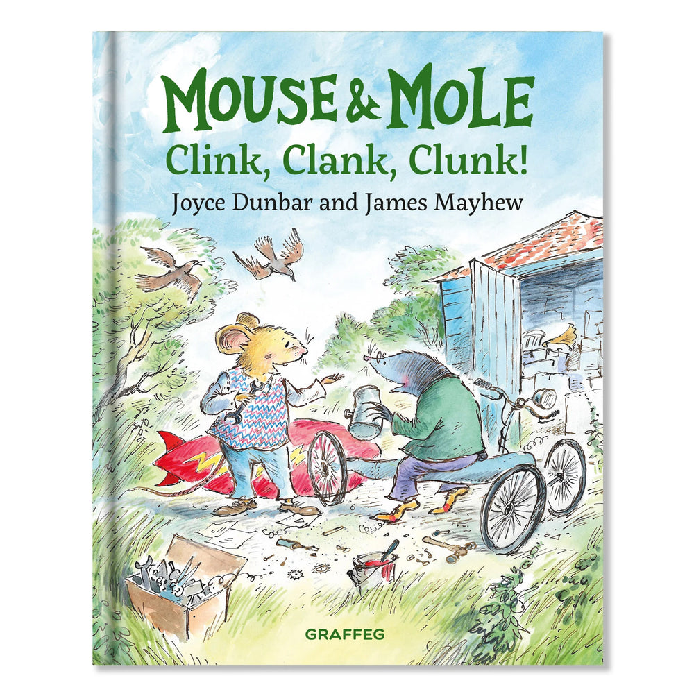 
                  
                    Graffeg Mouse and Mole: Clink, Clank, Clunk -  Joyce Dunbar, James Mayhew 9781802580877 
                  
                