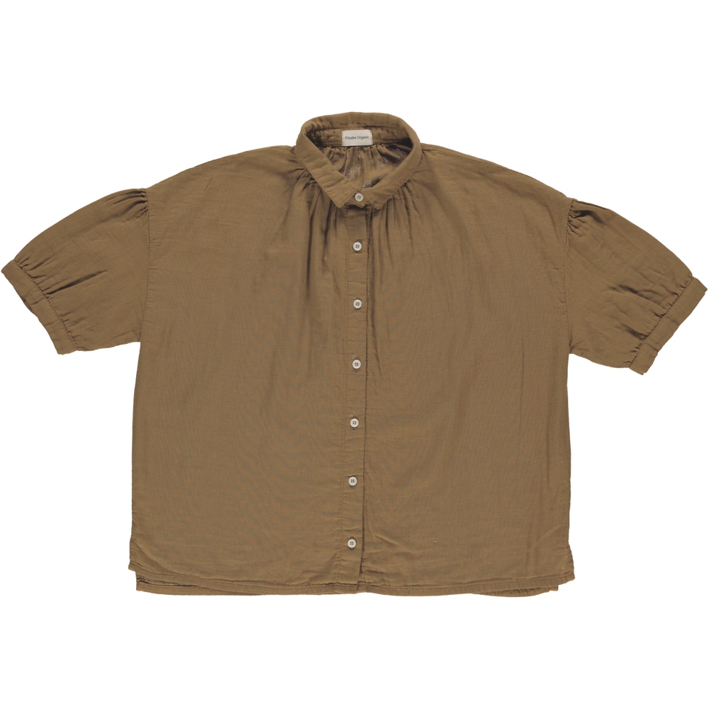Poudre Organic Women's Neotine Blouse - Dull Gold