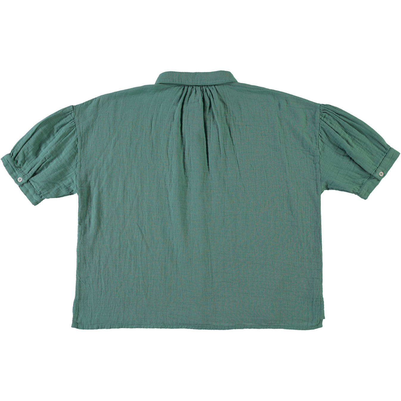 Poudre Organic Women's Neotine Blouse - Deep Grass Green