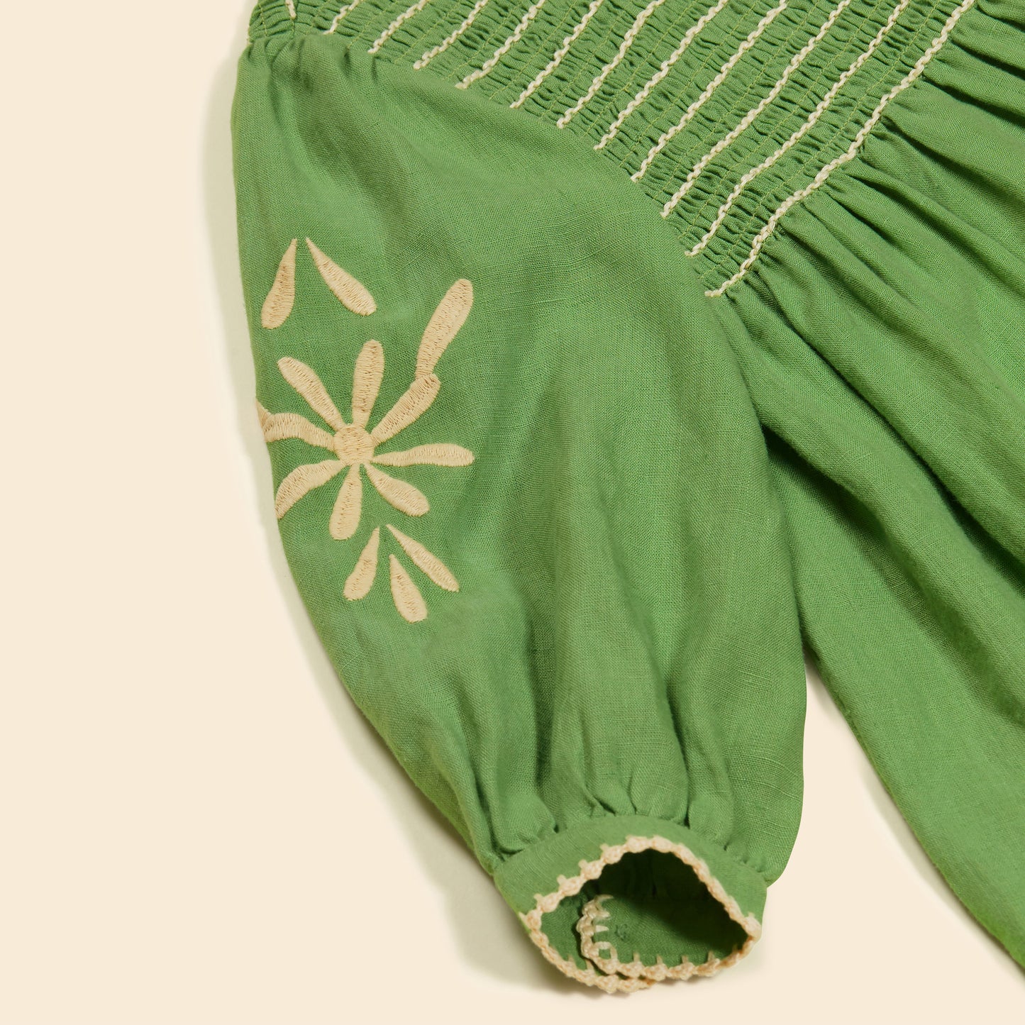 Apolina Noemie Dress - Retro Green