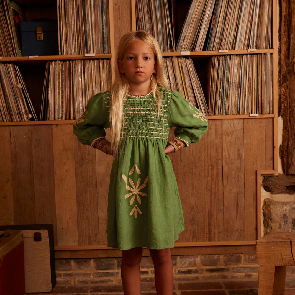 
                  
                    Apolina Noemie Dress - Retro Green
                  
                
