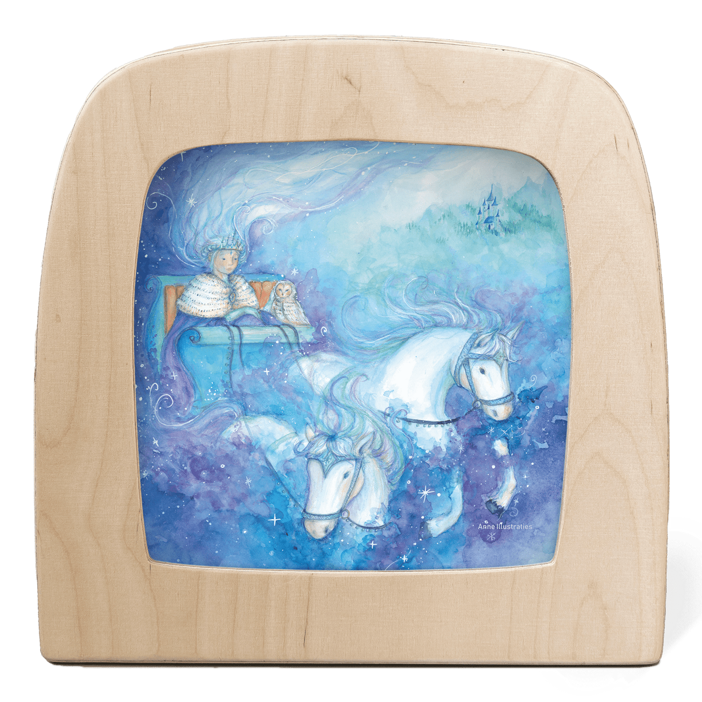 Toverlux Anne Illustrates - Ice Queen Silhouette