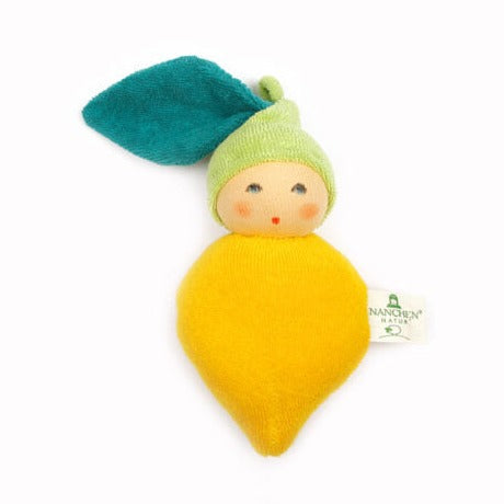 Nanchen Soft Lemon Rattle