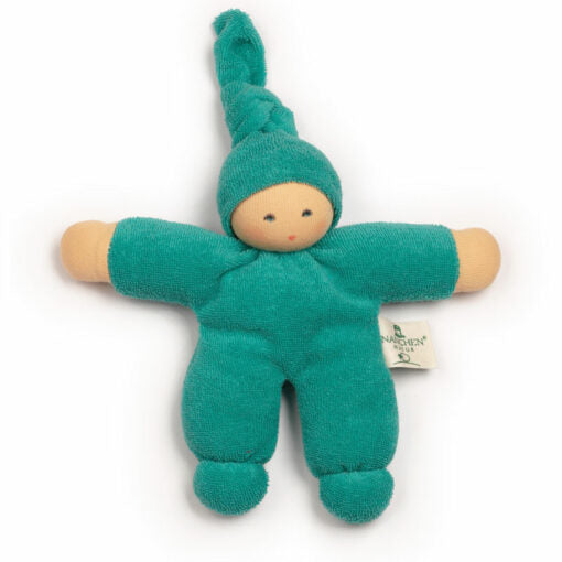 Nanchen Pimpel Gnome Baby Doll - Turquoise