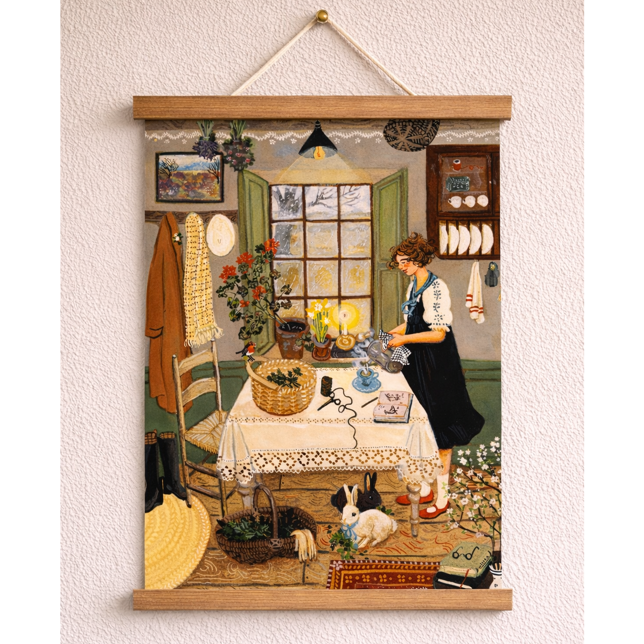 Loré Pemberton Nettle Tea Art Print