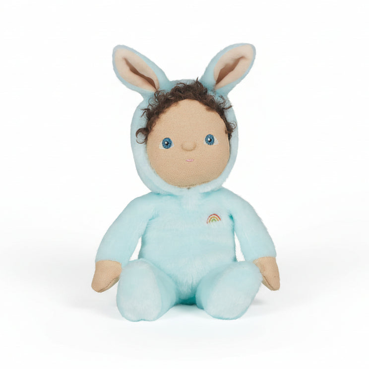 Olli Ella Dinky Dinkum Dolls - Misty Blue Basil Bunny