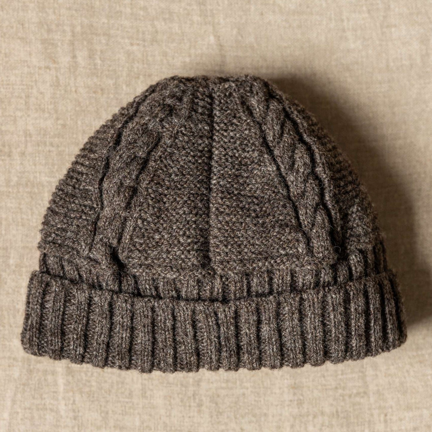 Orchard Farm Adults Coloured Ryeland Beanie Hat