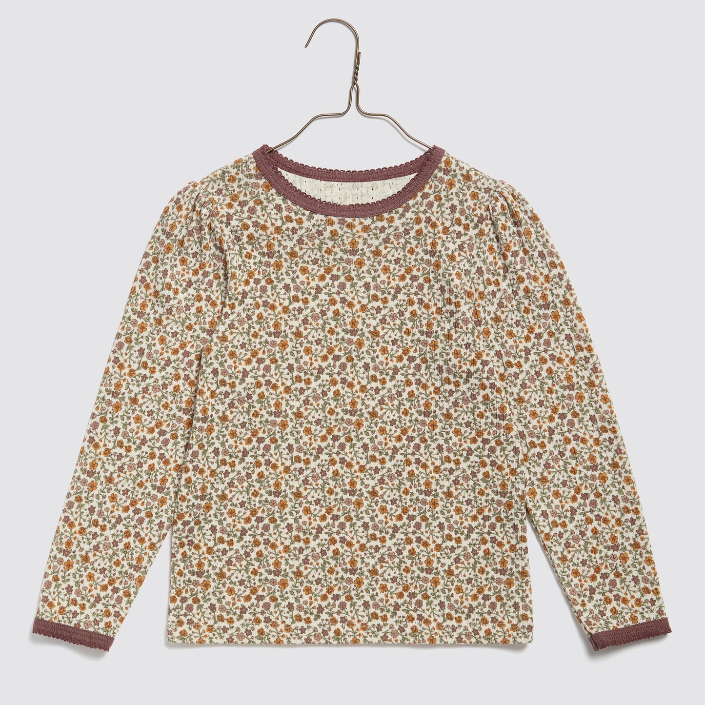 Little Cotton Clothes Organic Pointelle T-shirt - Prairie Floral