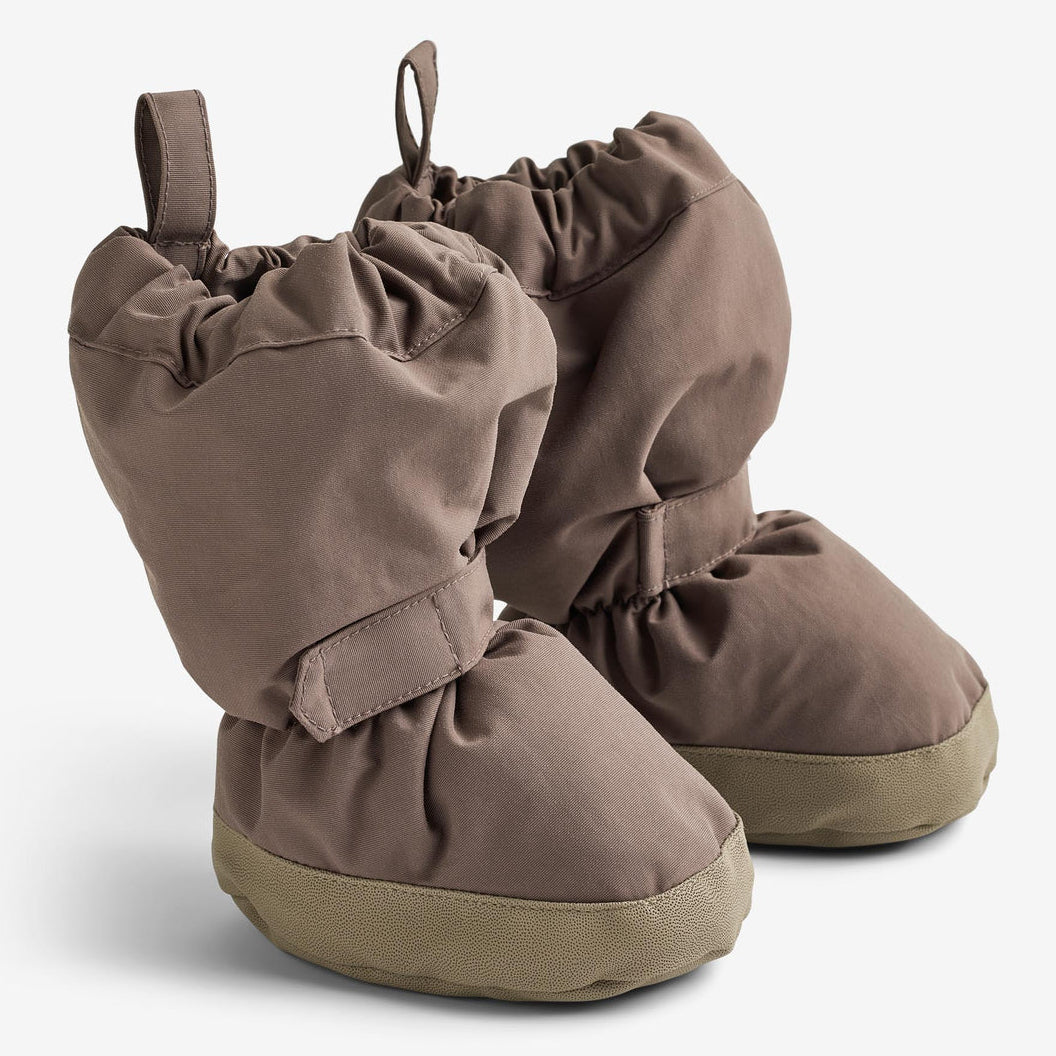 Wheat Clothing Outerwear Booties - Plum Truffle