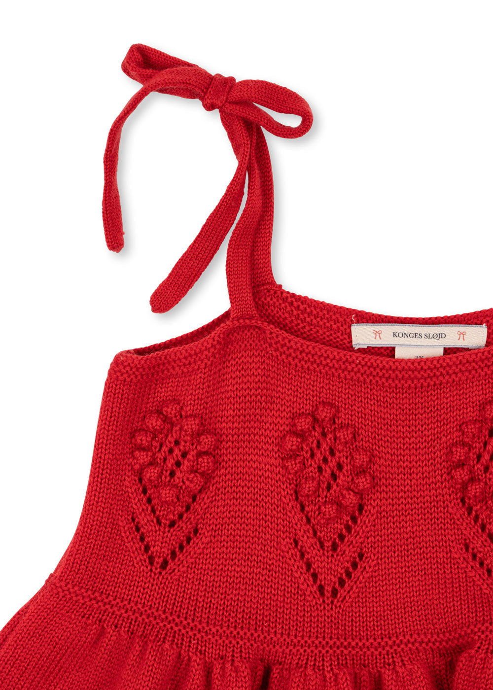 Konges Sløjd Fiol Knit Dress - Barbados Cherry