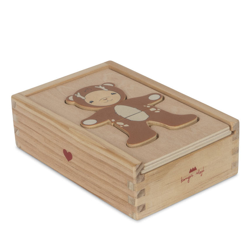 
                  
                    Konges Sløjd Wooden Teddy Dress Up Animals
                  
                