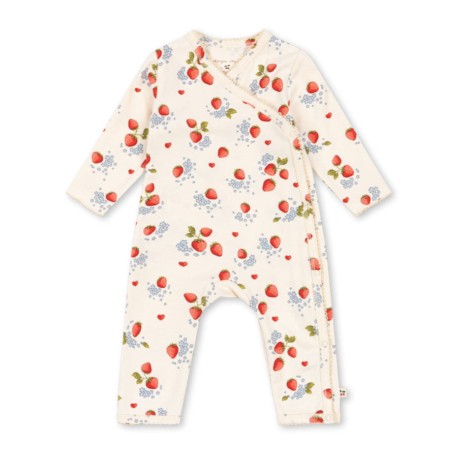 Basic Long Sleeve Onesie - Marmalade