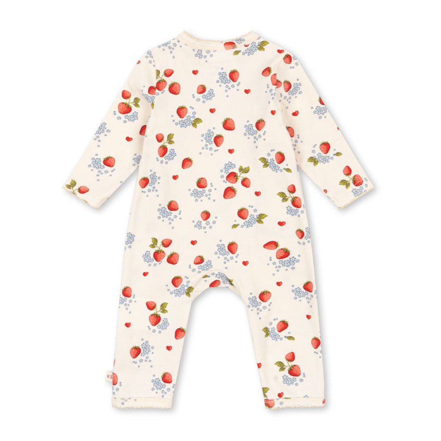 Konges Sløjd Basic Long Sleeve Onesie - Marmalade