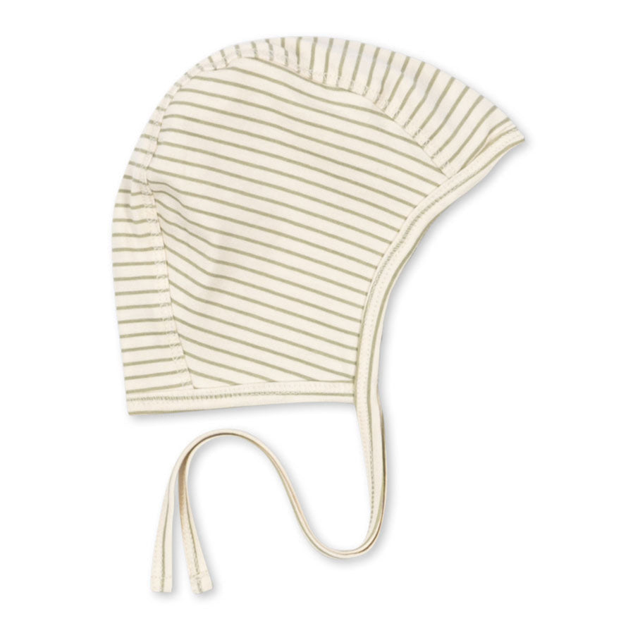 Konges Sløjd Basic Baby Bonnet - Tea Stripe