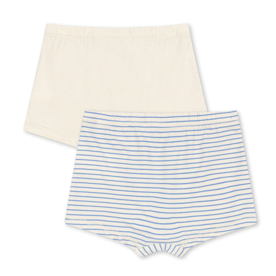 Konges Sløjd Basic Boxers, 2 Pack - Stripe Provence Mix