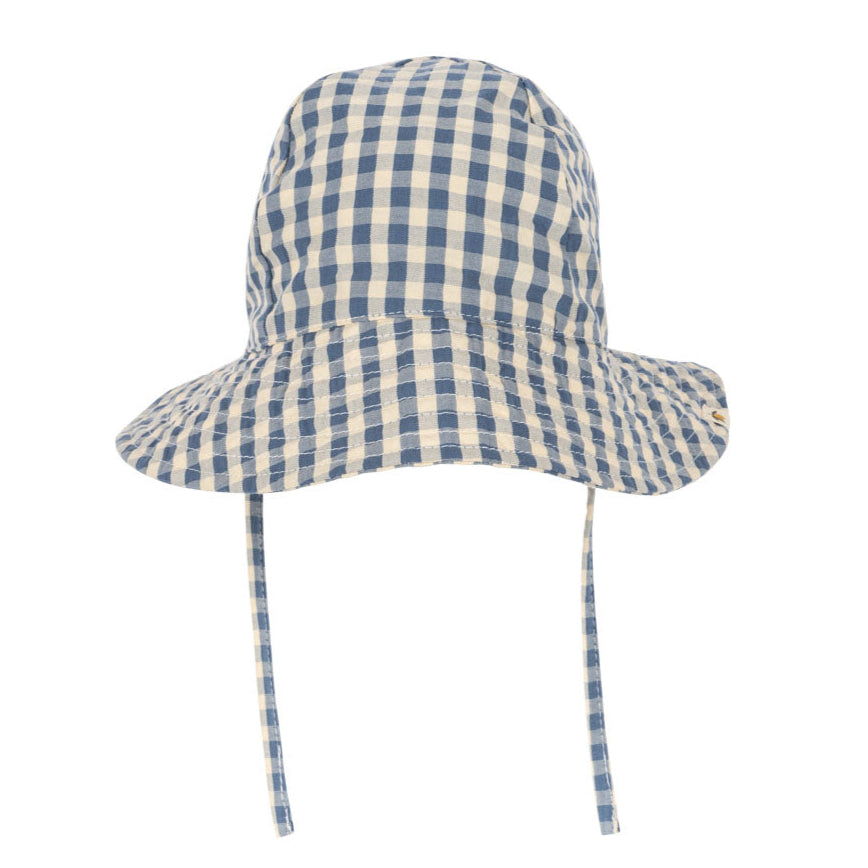 Konges Sløjd Kim Sun Hat - Captains Blue Check