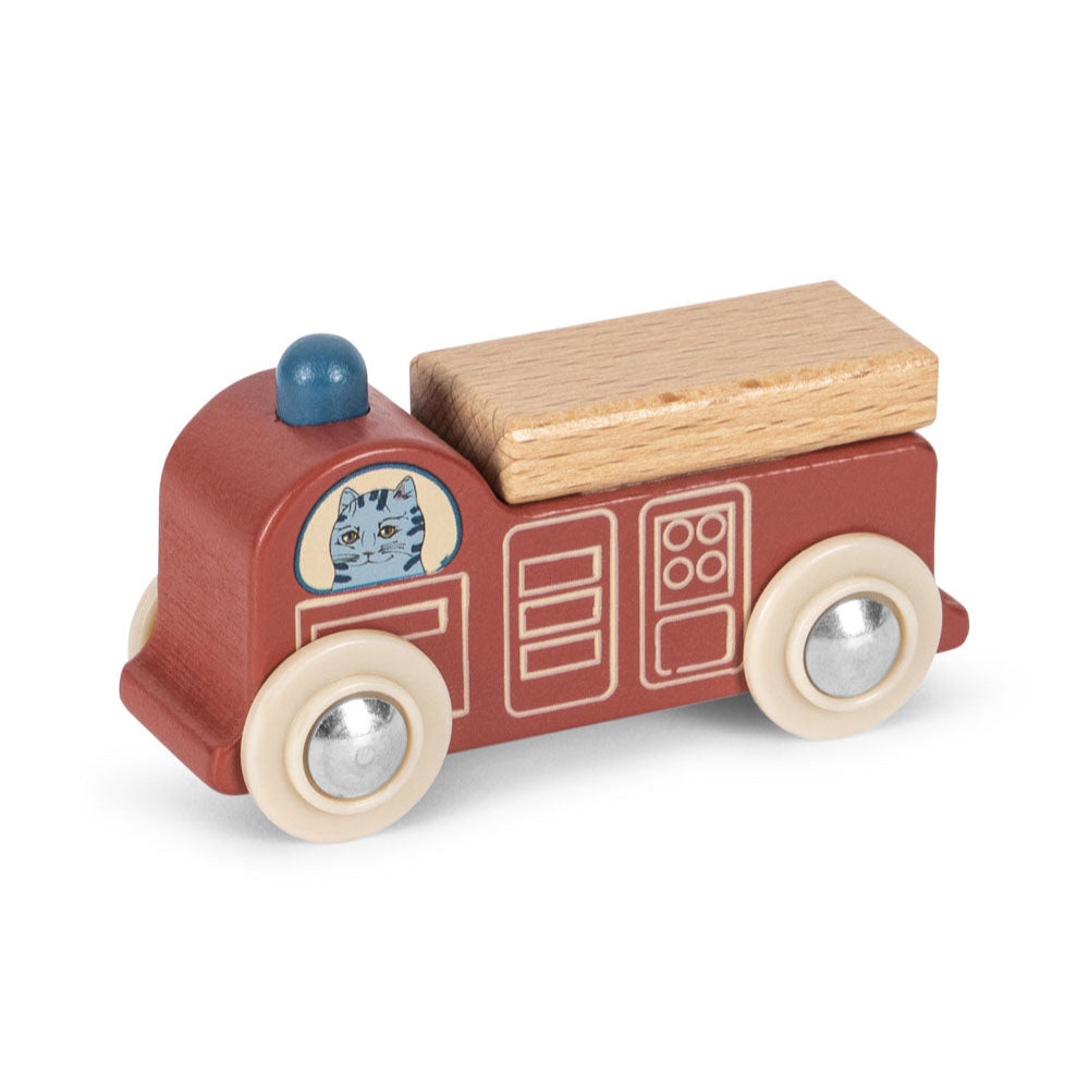 Konges Sløjd Wooden Little Car - Red